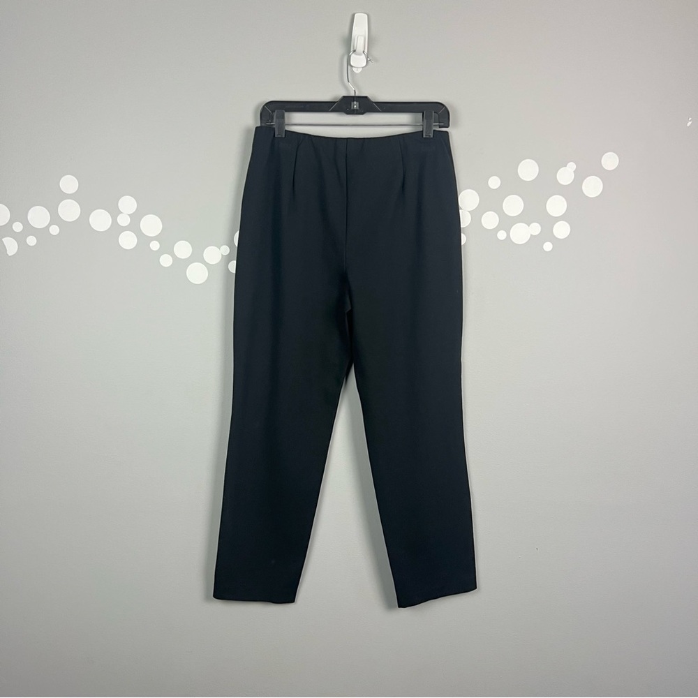 J. Jill Pintucked Ponte Slim-Leg Pants Size MP - Picture 4 of 6